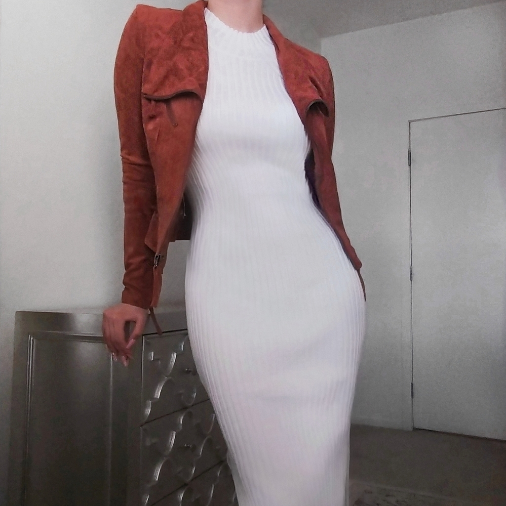 Snuggle party sweater dress